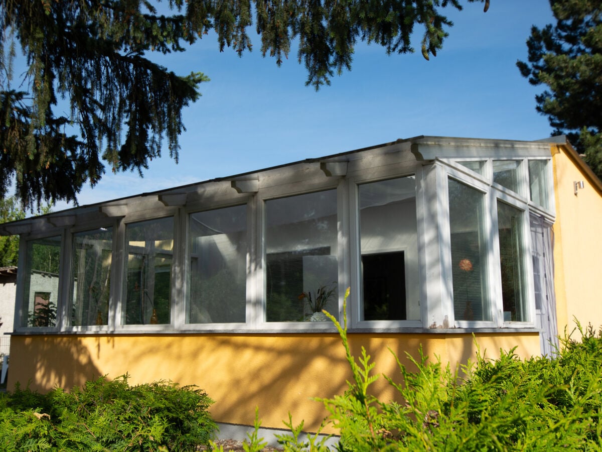 Aussenansicht Bungalow Elbe Parey