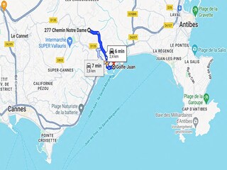 Nah zum Strand und nah zu Cannes!!