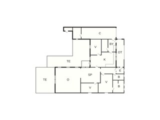 Vakantiehuis Blokhus Grondplan 48