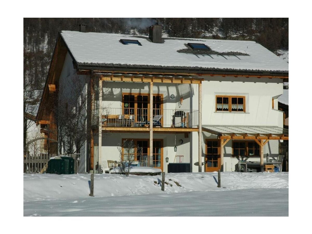 Ferienwohnung Zernez Außenaufnahme 1