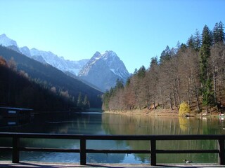 Beliebtes Ausflugsziel - der Rissersee