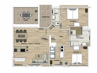 Appartamento per vacanze Wangerooge Registrazione all'aperto 23