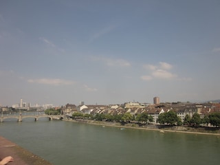 Blick vom Münster auf Klein-Basel