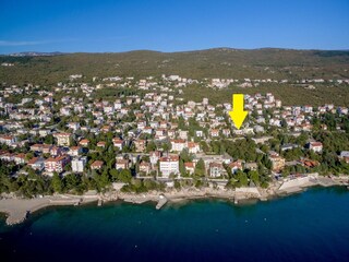 Apartment Dramalj Außenaufnahme 3