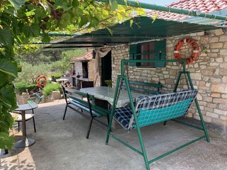 Ferienhaus Postira Außenaufnahme 1