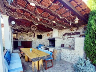 Ferienhaus Škrip Ausstattung 19