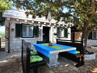 Ferienhaus Povlja Außenaufnahme 5