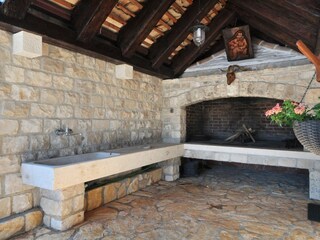 Ferienhaus Povlja Außenaufnahme 4