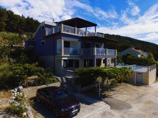 Ferienhaus Vrsine Außenaufnahme 2