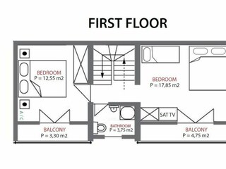 Ferienhaus Seget Donji Ausstattung 10