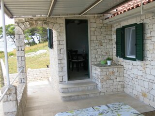 Ferienhaus Postira Außenaufnahme 12