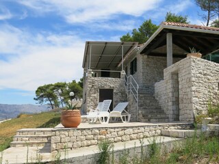 Holiday house Postira Outdoor Recording 1