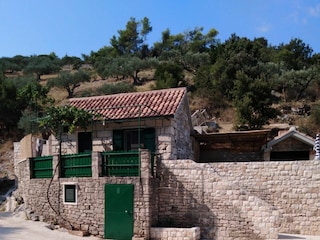 Ferienhaus Postira Außenaufnahme 1