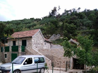 Ferienhaus Postira Außenaufnahme 2