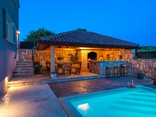 Ferienhaus Puljane Ausstattung 37