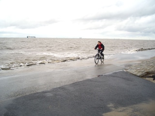 Unterwegs bei Flut