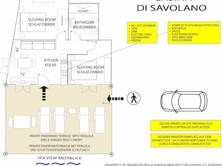 Appartement de vacances Livorno Plan d'étage 31