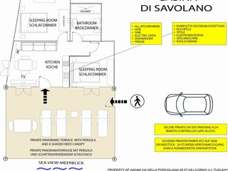 Vakantieappartement Livorno Grondplan 31
