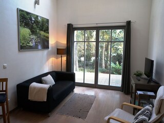 Gemütlicher Wohnbereich mit Terrasse