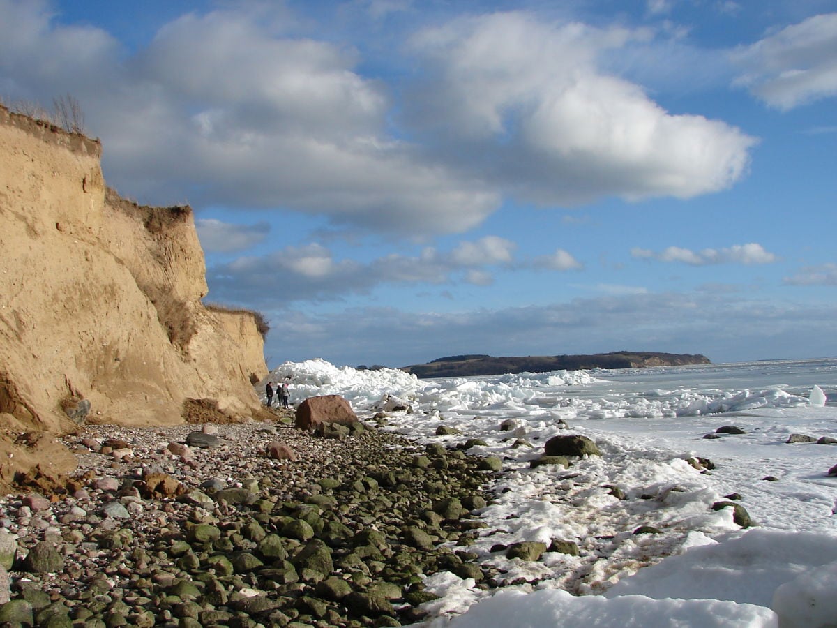 Rügensküste Im Winter