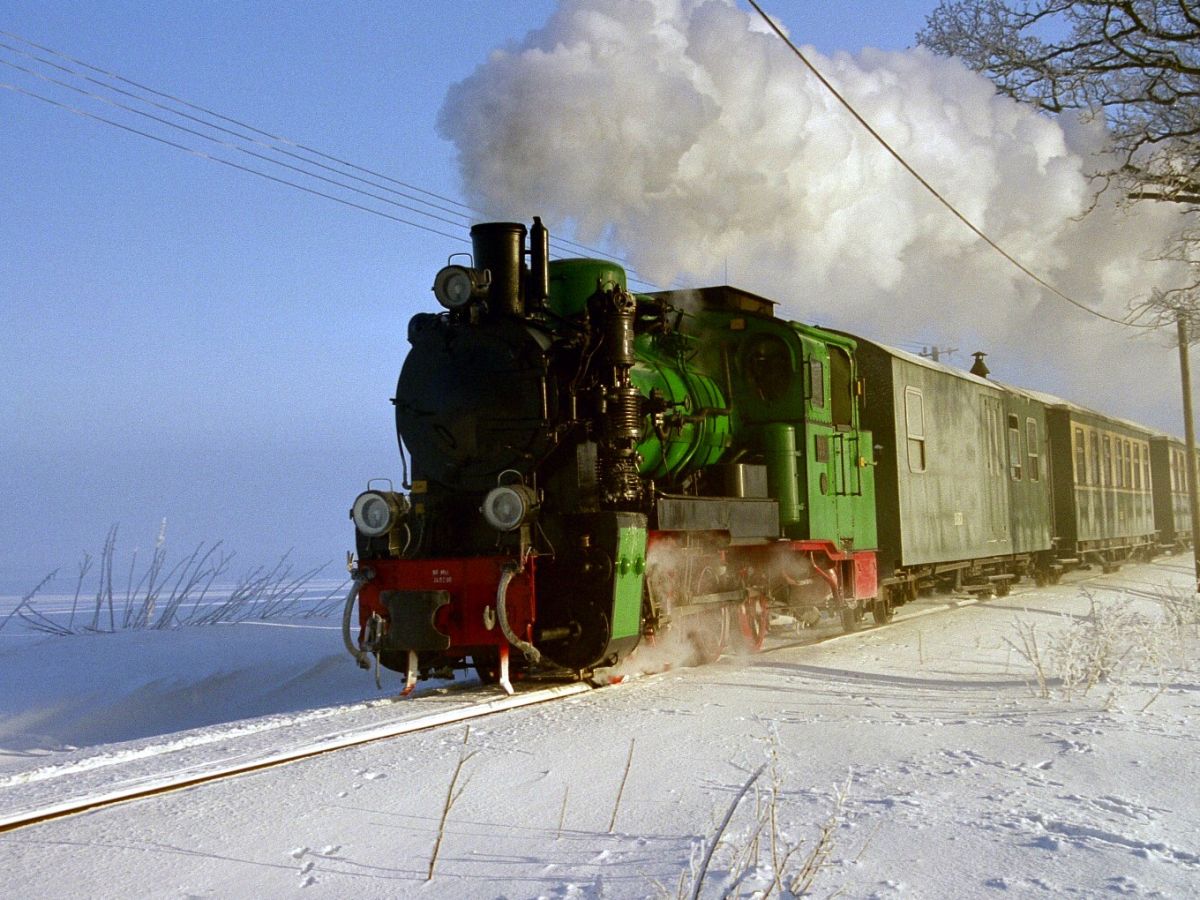 Rasender Roland im Winter