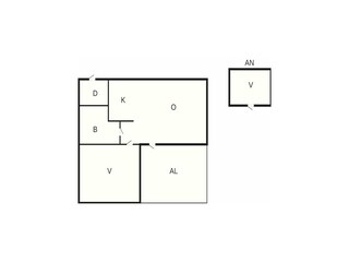 Vakantiehuis Våxtorp Grondplan 9
