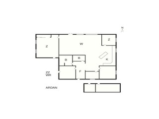 Ferienhaus Handbjerg Grundriss 4