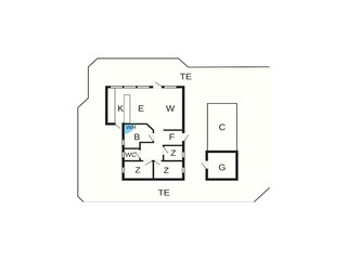 Ferienhaus Løkken Grundriss 25