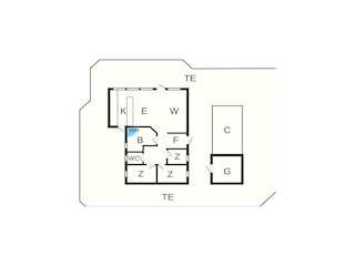 Vakantiehuis Løkken Grondplan 49