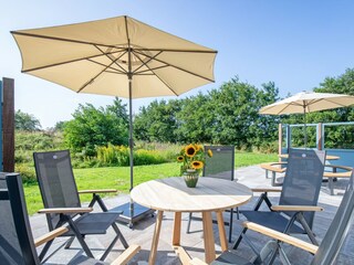 Terrassen und Garten