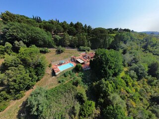 Panorama mit privacy, Casa al Pino, Riparbella, Toskana