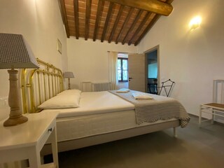 Schlafzimmer 1, Casa al Pino Riparbella Toskana