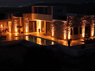Villa EvAndreas - bei Nacht