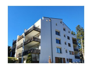 Ferienhaus Lenzerheide Außenaufnahme 2