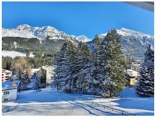 Ferienhaus Lenzerheide Außenaufnahme 2