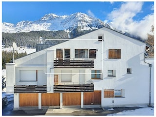 Ferienhaus Lenzerheide Außenaufnahme 2