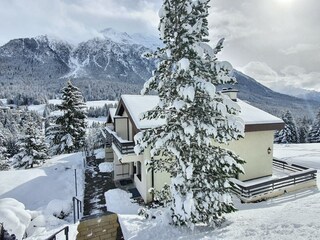 Ferienwohnung Lenzerheide Außenaufnahme 2