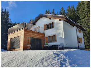 Ferienwohnung Lenzerheide Außenaufnahme 2