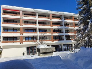 Ferienwohnung Lenzerheide Außenaufnahme 2