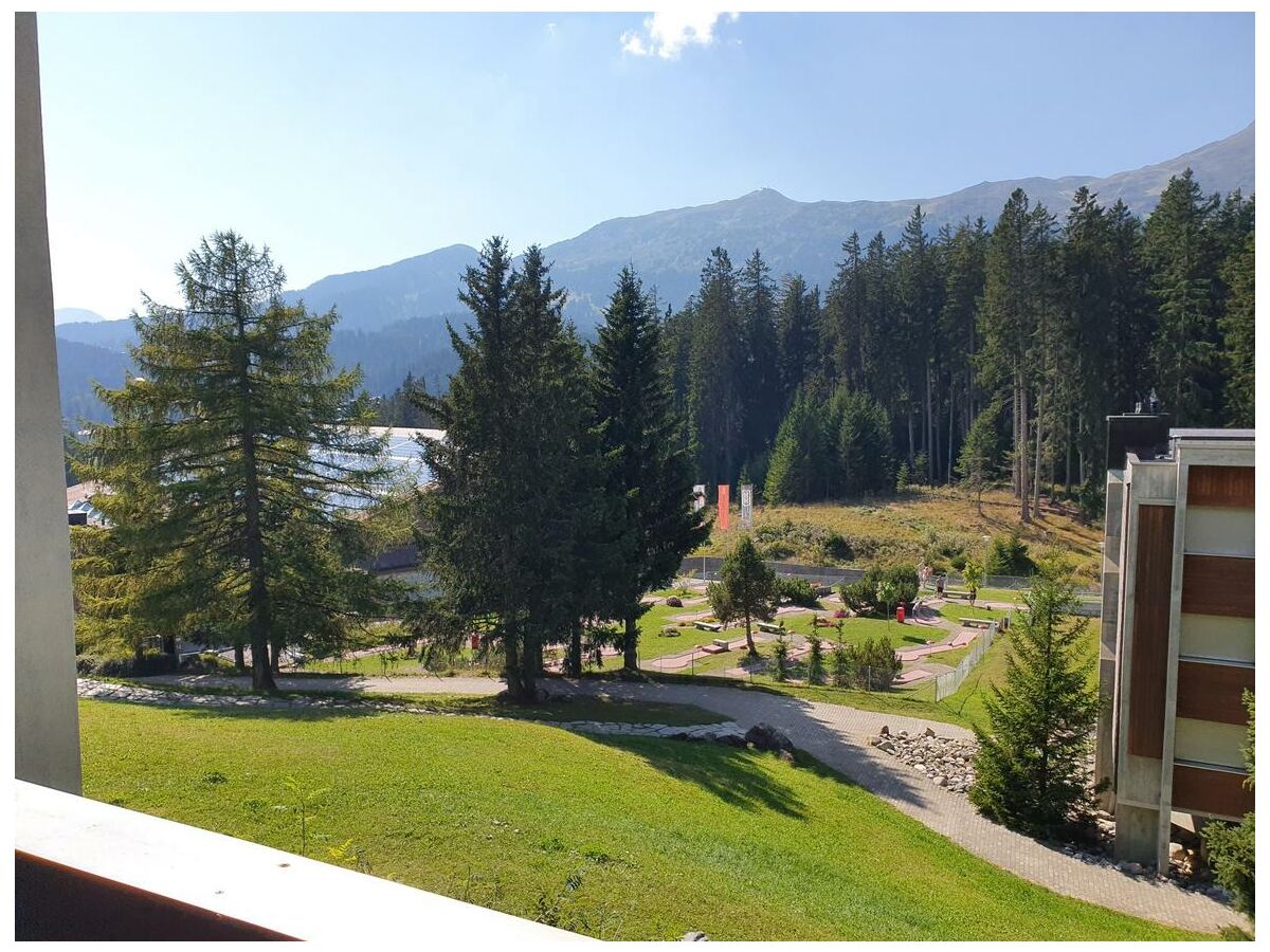 Ferienwohnung Lenzerheide Außenaufnahme 1