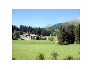 Ferienwohnung Parpan Außenaufnahme 4
