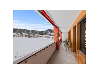 Ferienwohnung Parpan Außenaufnahme 6