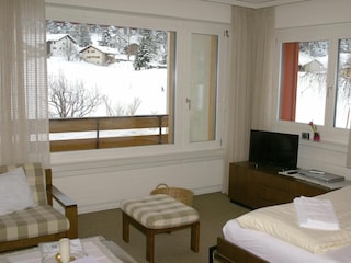 Ferienwohnung Parpan Außenaufnahme 11