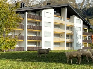 Ferienwohnung Parpan Außenaufnahme 2