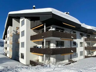 Ferienwohnung Parpan Außenaufnahme 3