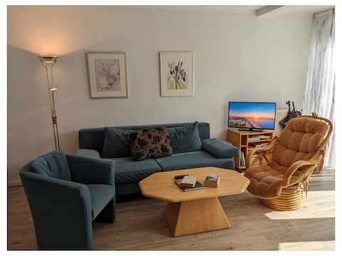 45 m² Ferienwohnung ∙ 1 Schlafzimmer ∙ 4 Gäste