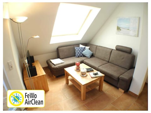 40 m² Ferienwohnung ∙ 1 Schlafzimmer ∙ 3 Gäste