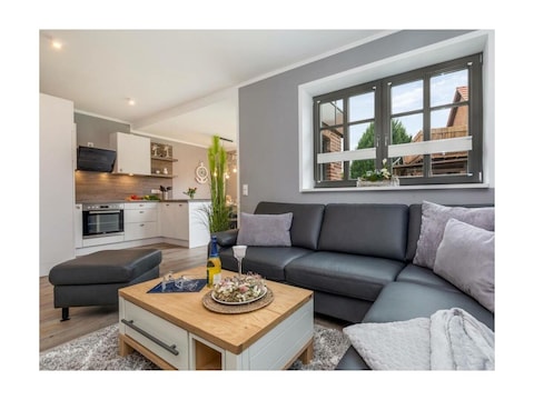 64 m² Ferienwohnung ∙ 2 Schlafzimmer ∙ 4 Gäste