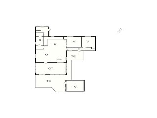 Casa de vacaciones Sæby Plano de planta 42