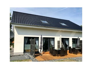 Ferienwohnung Wiek Außenaufnahme 2
